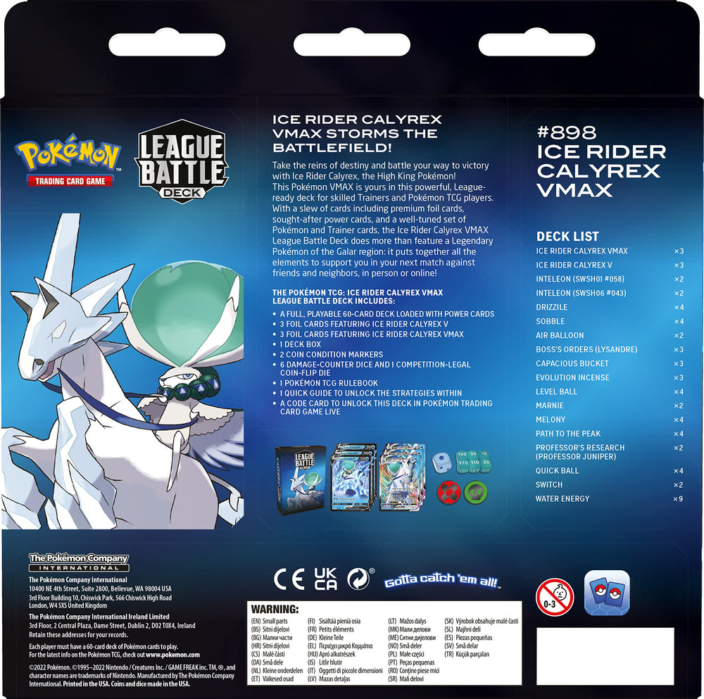 Pokémon Shadow Rider Calyrex VMAX foil card for late-game options