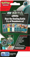 Pokémon Houndoom ex Battle Deck playmat image shows practice-friendly setup