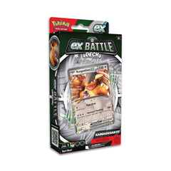 Pokemon Kangaskhan ex Battle Deck box shows organized storage for quick setup