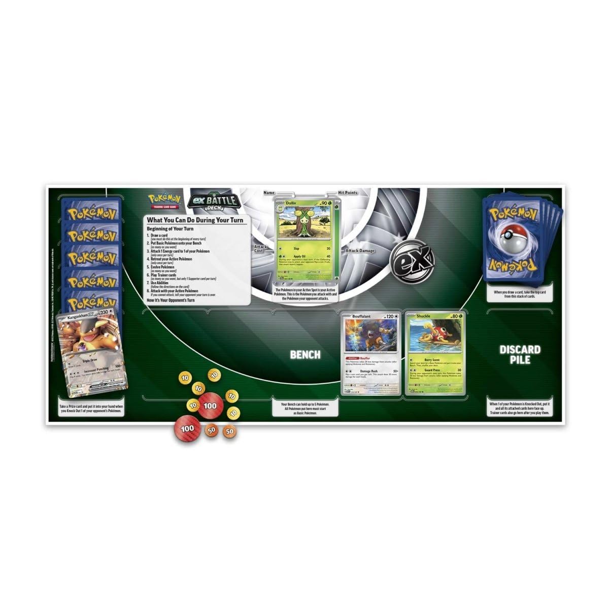 Pokemon Kangaskhan ex Battle Deck pack ready to play immediately