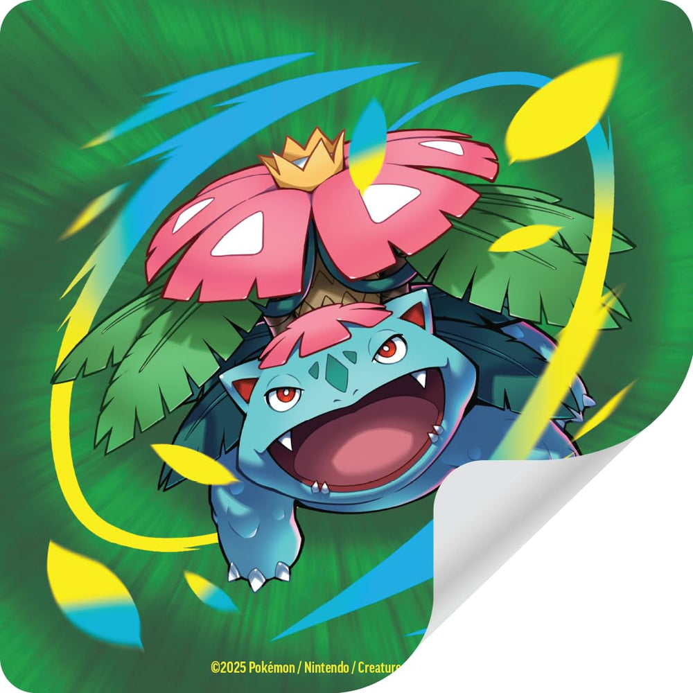 Pokémon Mega Venusaur ex premium collection box for quick access to key items.