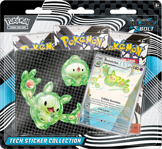 Pokemon TCG Scarlet & Violet Black Bolt promo Reuniclus card ready to evolve your bench