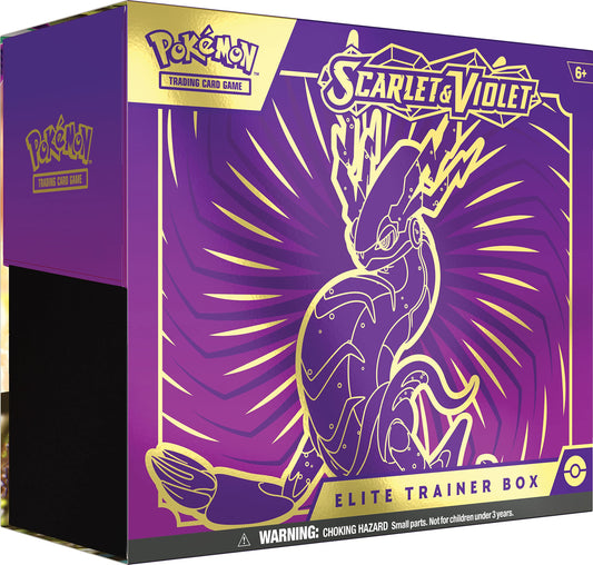 Pokémon TCG Miraidon full-art promo card with vivid foil for display and collection.