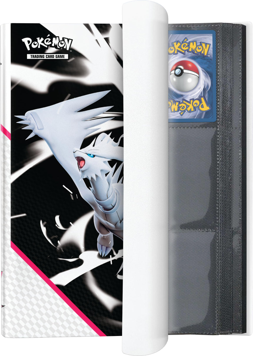 Pokémon TCG Scarlet & Violet White Flare binder interior pages for neat organization.