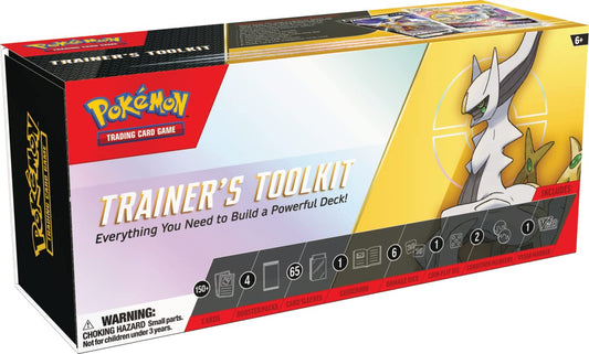 Pokémon TCG Trainer’s Toolkit contents show cards ready to power up your decks
