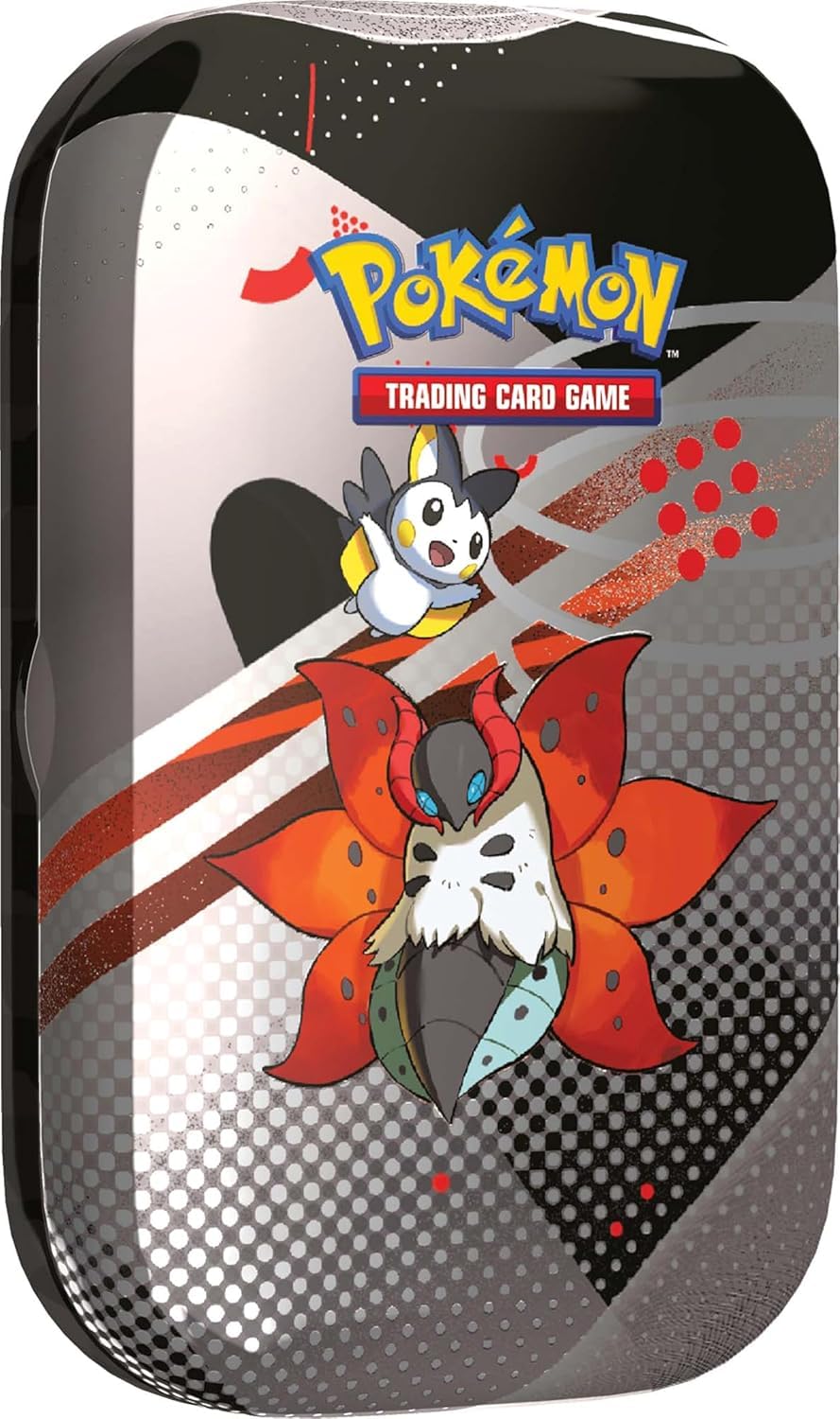 Pokémon TCG Unova Mini Tin collectible display for shelves.