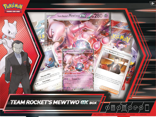 Pokémon Team Rocket Mewtwo ex foil promo card for collectors and battles
