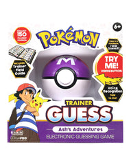 Pokémon Trainer Guess Ash Adventures Poke Ball ready for interactive play