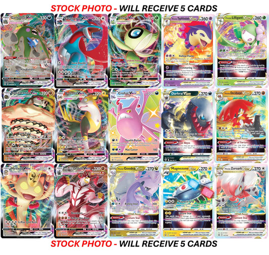Pokémon variety of VSTAR and VMAX cards for diverse collection options