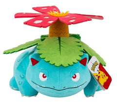 Pokémon Venusaur plush flower detail for display and cozy cuddles