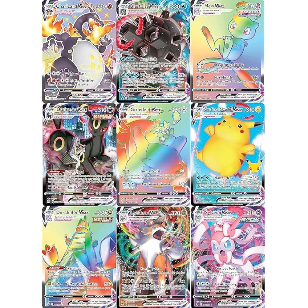 Pokémon Vmax bundle with 1 secret rare card, ideal for collectors and enhanced gameplay.