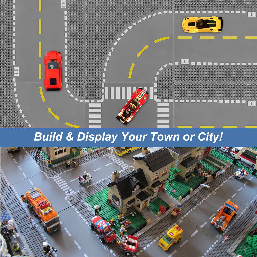 Pokiiulk ABS plastic baseplates provide durable foundations for regular play and builds