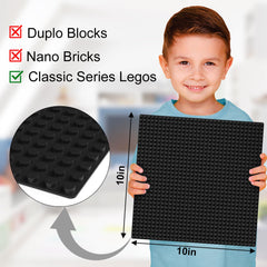 Pokiiulk baseplates are compatible with major brands and 32x32 studs.