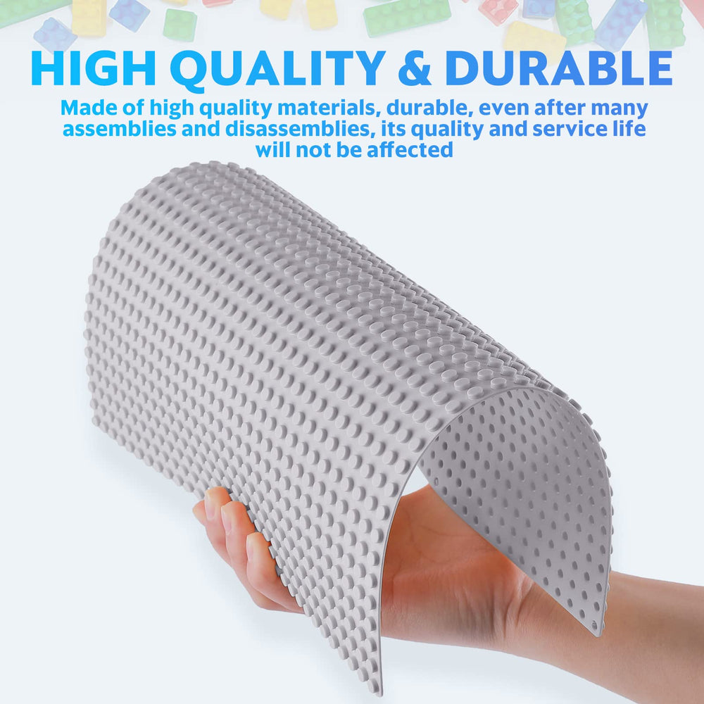 Pokiiulk baseplates offer a stable foundation to support larger, durable builds.