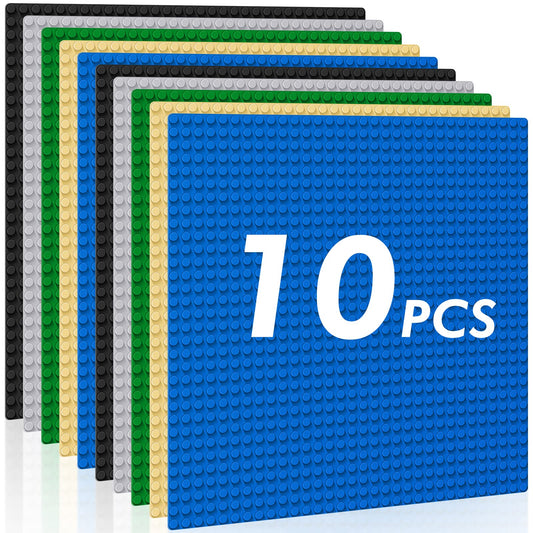 Pokiiulk classic baseplates 10x10 pack provides a stable foundation for creative builds.