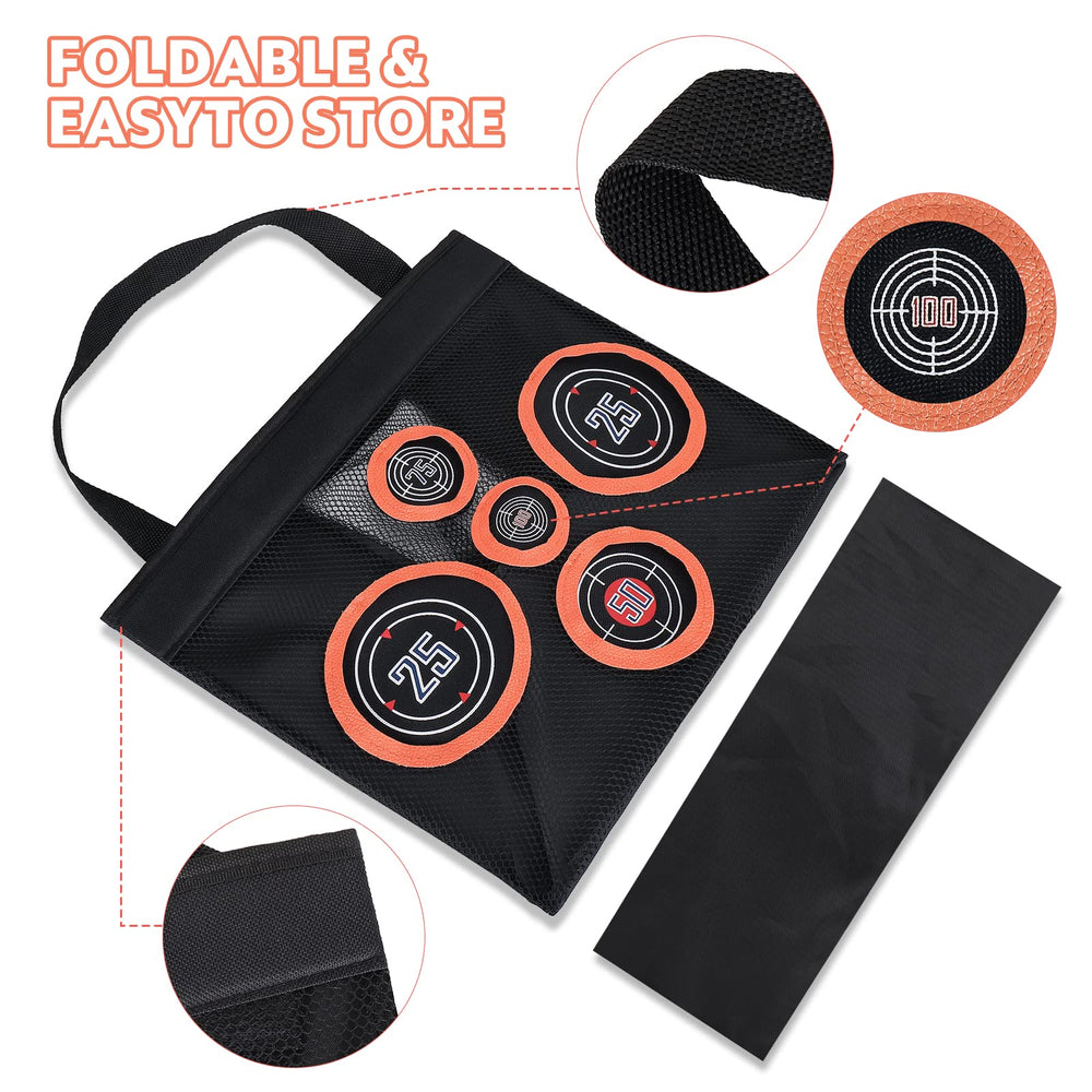 Pokiiulk darts rubberized tips reduce impact for safe family play.