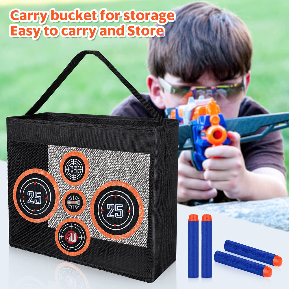 Pokiiulk safe EVA foam darts with rubberized tips for safe play.