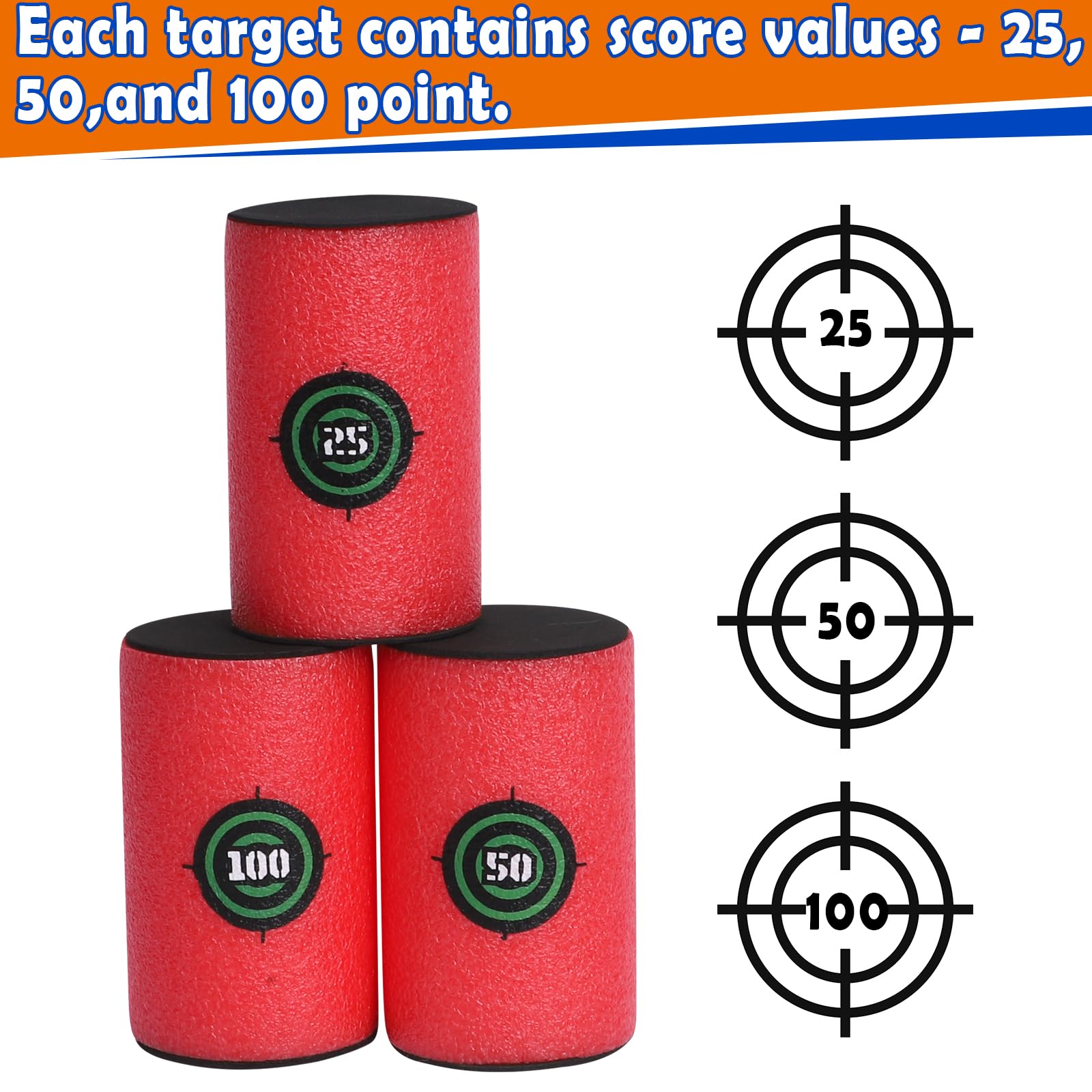POKONBOY 50pt 4 targets support intermediate skill drills