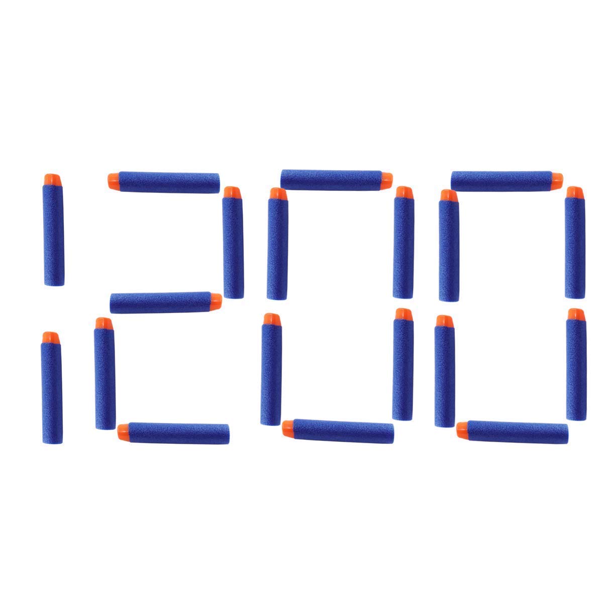 Battle-ready POKONBOY darts in action for Nerf games.