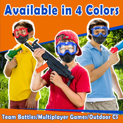 POKONBOY black and white masks help team identification during battles