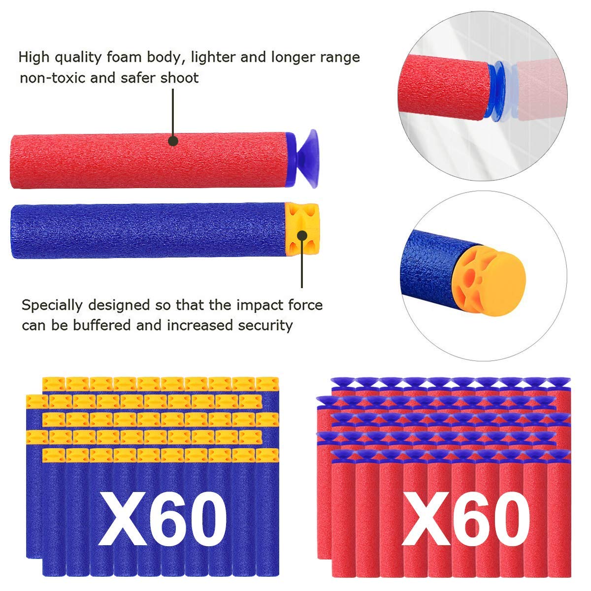 POKONBOY blaster guns made from durable ABS plastic