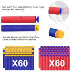 POKONBOY blaster guns made from durable ABS plastic