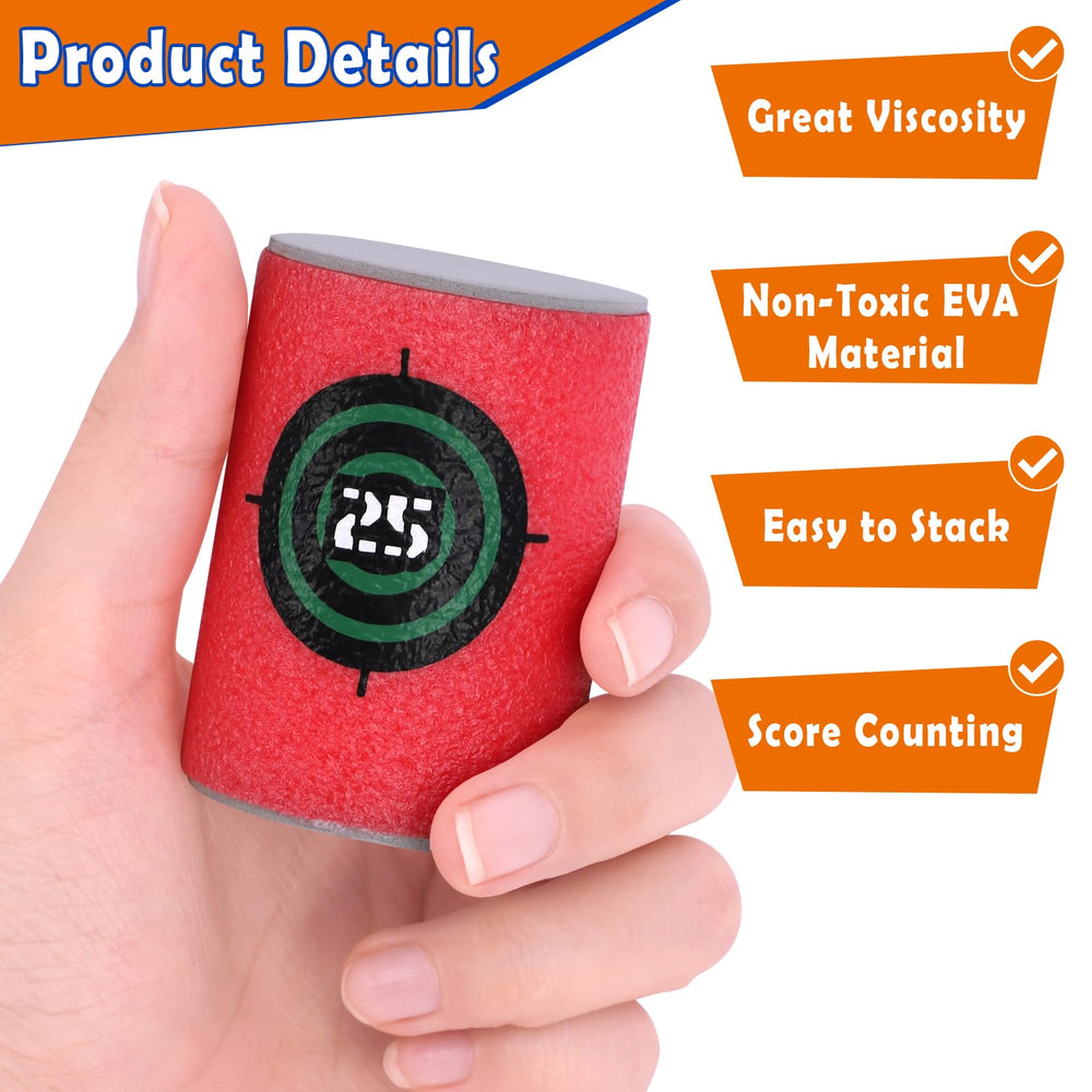 Pokonboy BPA free safe material targets for kids
