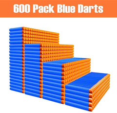POKONBOY two-color foam darts enhance visibility and targeting during battles.