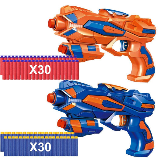 POKONBOY 60 refill foam darts for extended battle sessions.