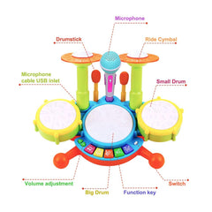POKONBOY microphone invites singing play and interactive performances.