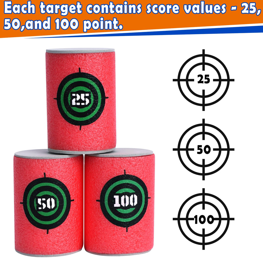 Pokonboy targets compatible with Nerf N Strike and more
