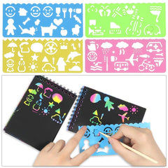 Pokonboy scratch art party favors add playful, artsy flair to events.