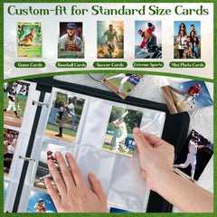 POKONBOY waterproof and acid-free materials help preserve card condition.