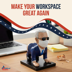 Political Satire Biden desk gift, a fun gag for political fans.