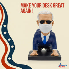 Political Satire Biden figure desk display with hand-painted detail for humor.