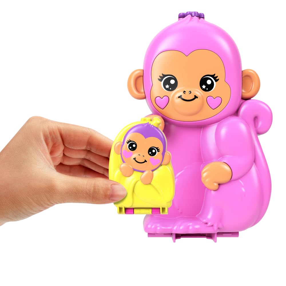 Polly Pocket hammock moment provides a cozy break between explorations.