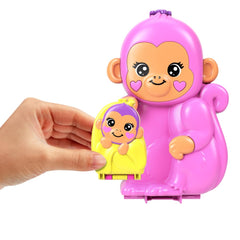 Polly Pocket hammock moment provides a cozy break between explorations.