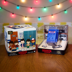 Polly Pocket Stranger Things Byers’ living room and forest features for scene recreation.