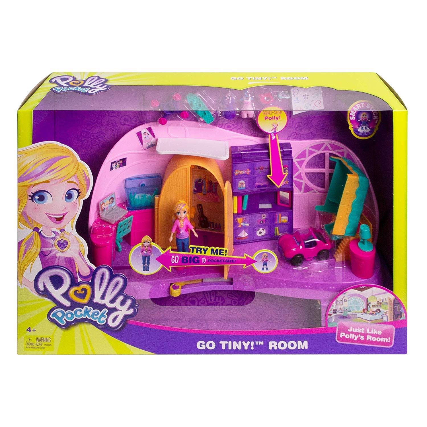 Polly Pocket Transformation Playset quadcopter takeoff: quick action fun during playtime.