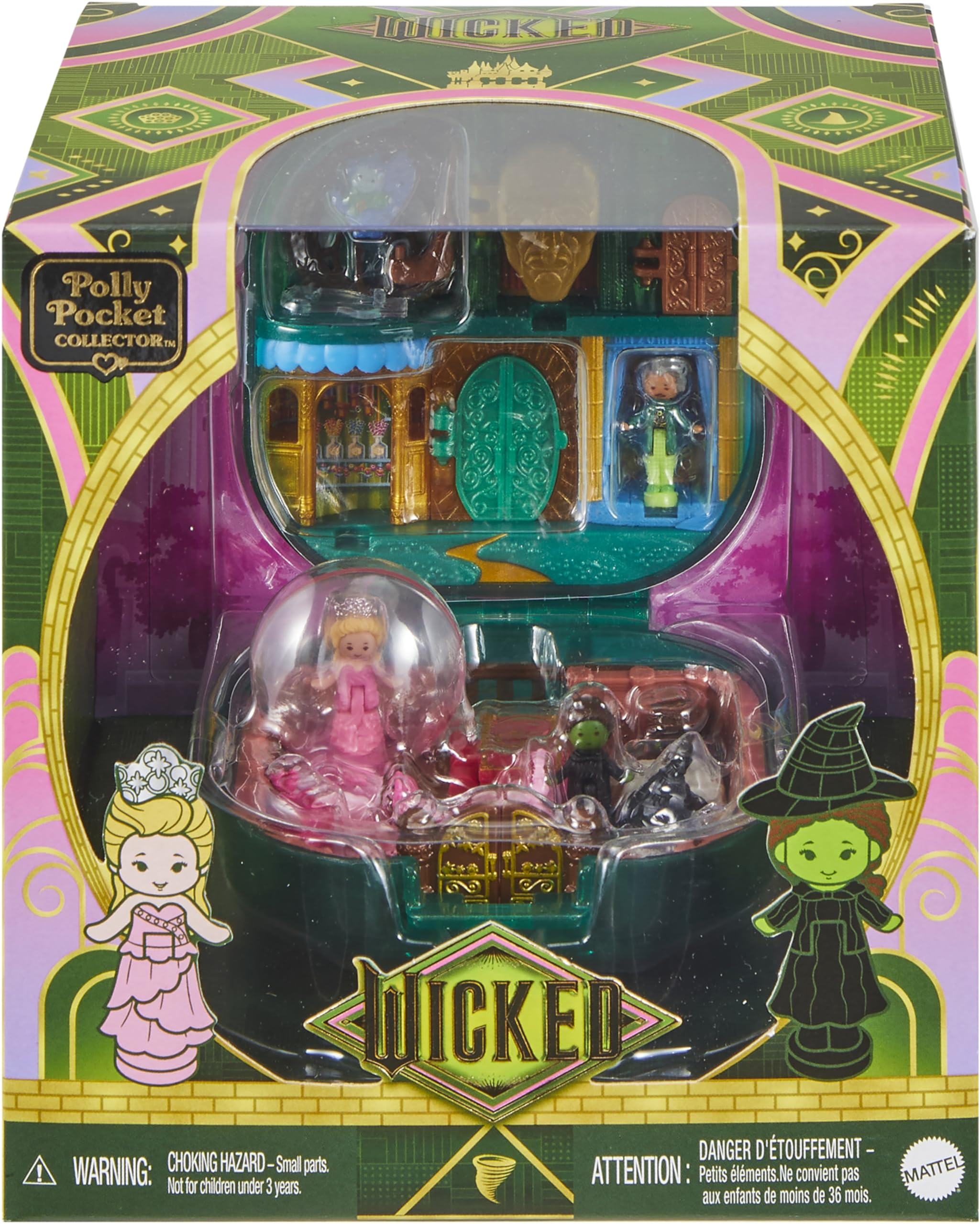 Polly Pocket Wicked opened doors reveal iconic movie moments