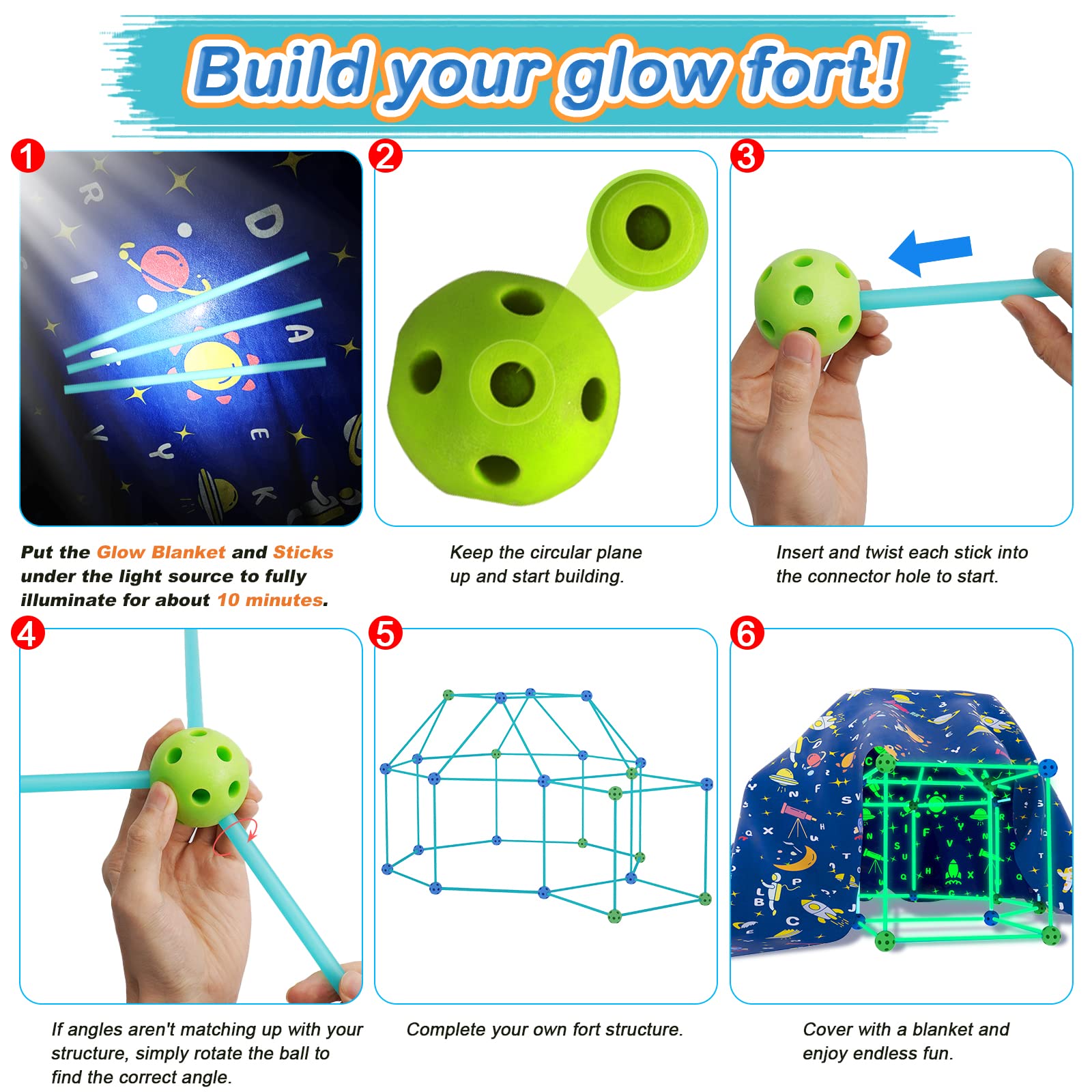 Pomasy collaborative play fort set supports teamwork and planning