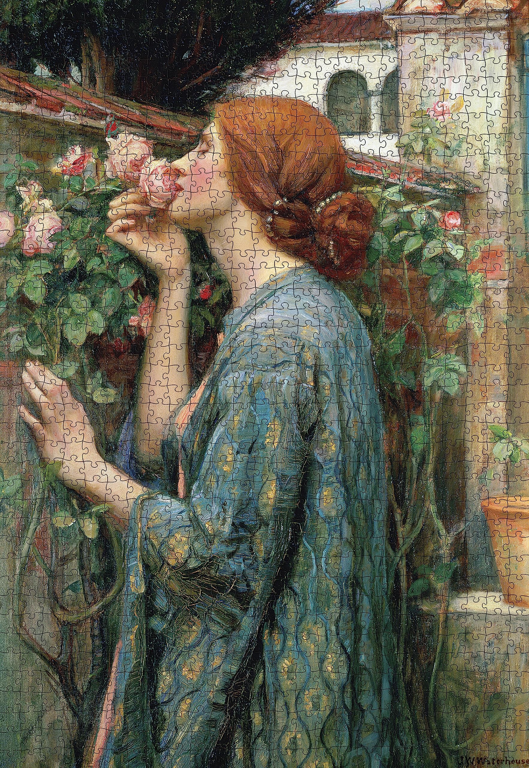 Pomegranate Waterhouse puzzle art captures iconic composition for art lovers and puzzlers