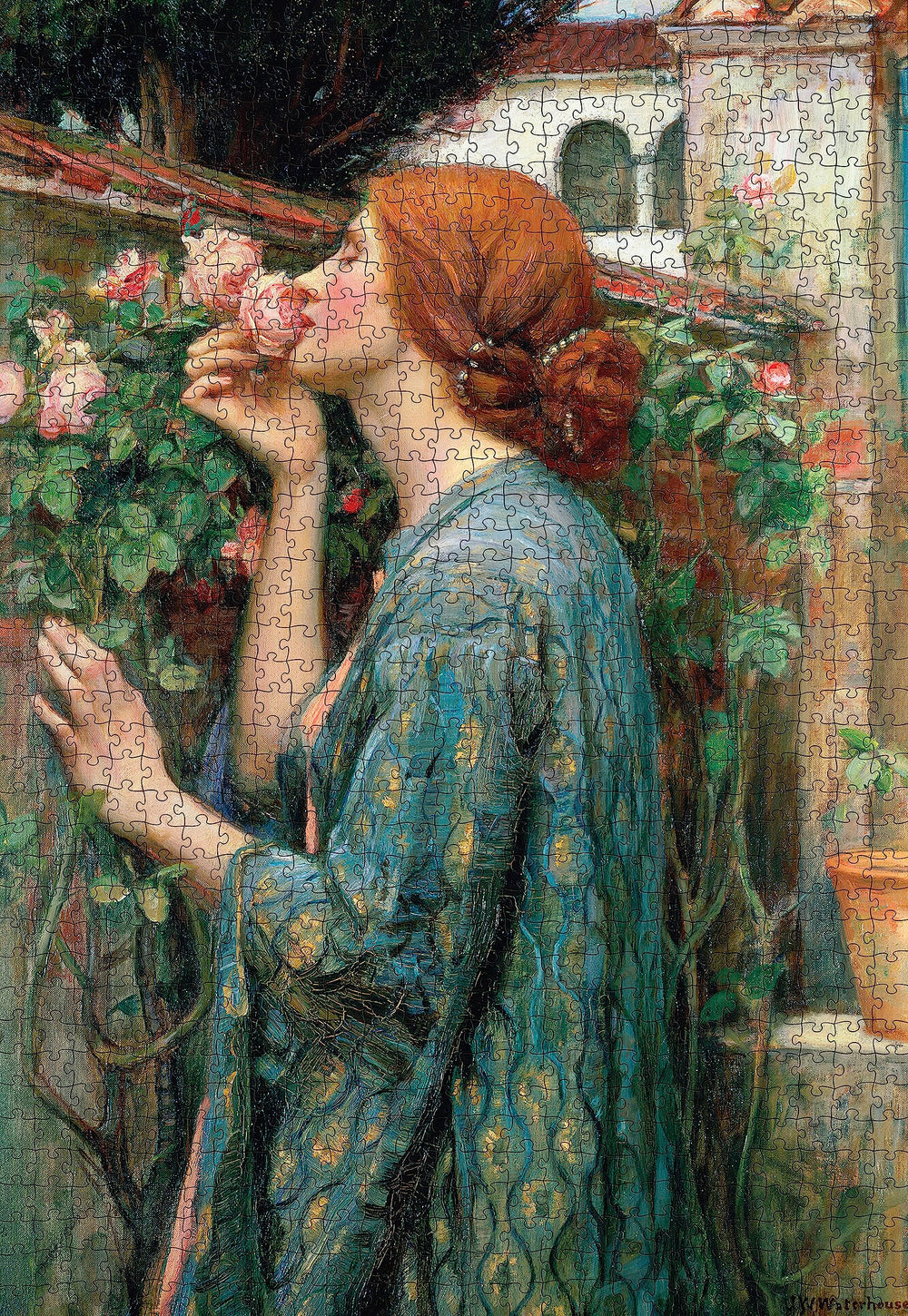 Pomegranate Waterhouse puzzle art captures iconic composition for art lovers and puzzlers