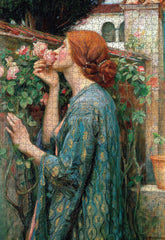 Pomegranate Waterhouse puzzle art captures iconic composition for art lovers and puzzlers