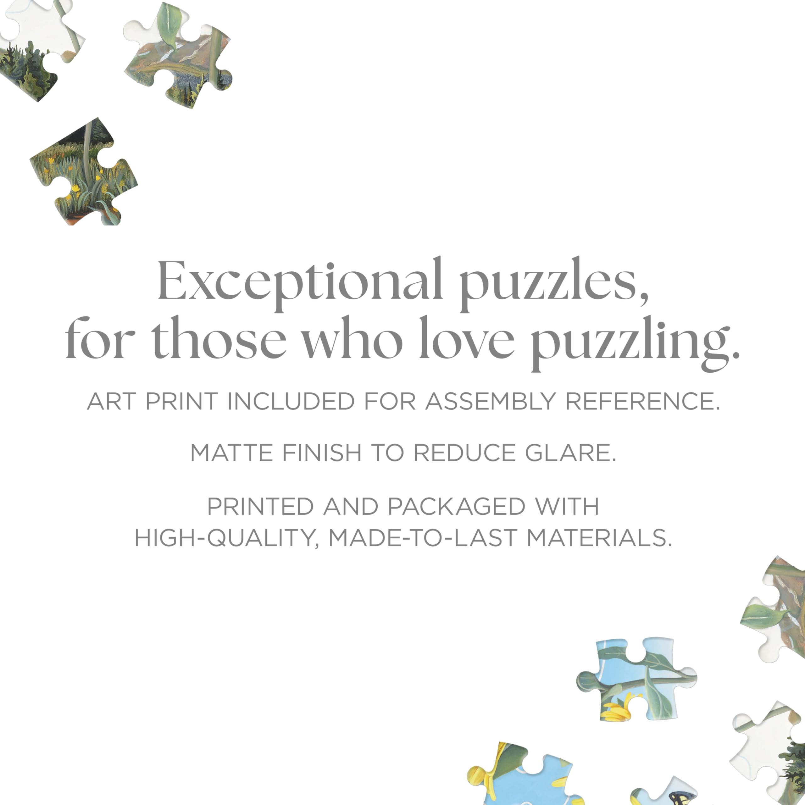 Pomegranate Wild Summer Charley Harper puzzle provides mindful time with family and friends.