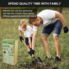 POMIKU long-handle tools are easy to assemble and portable for travel.