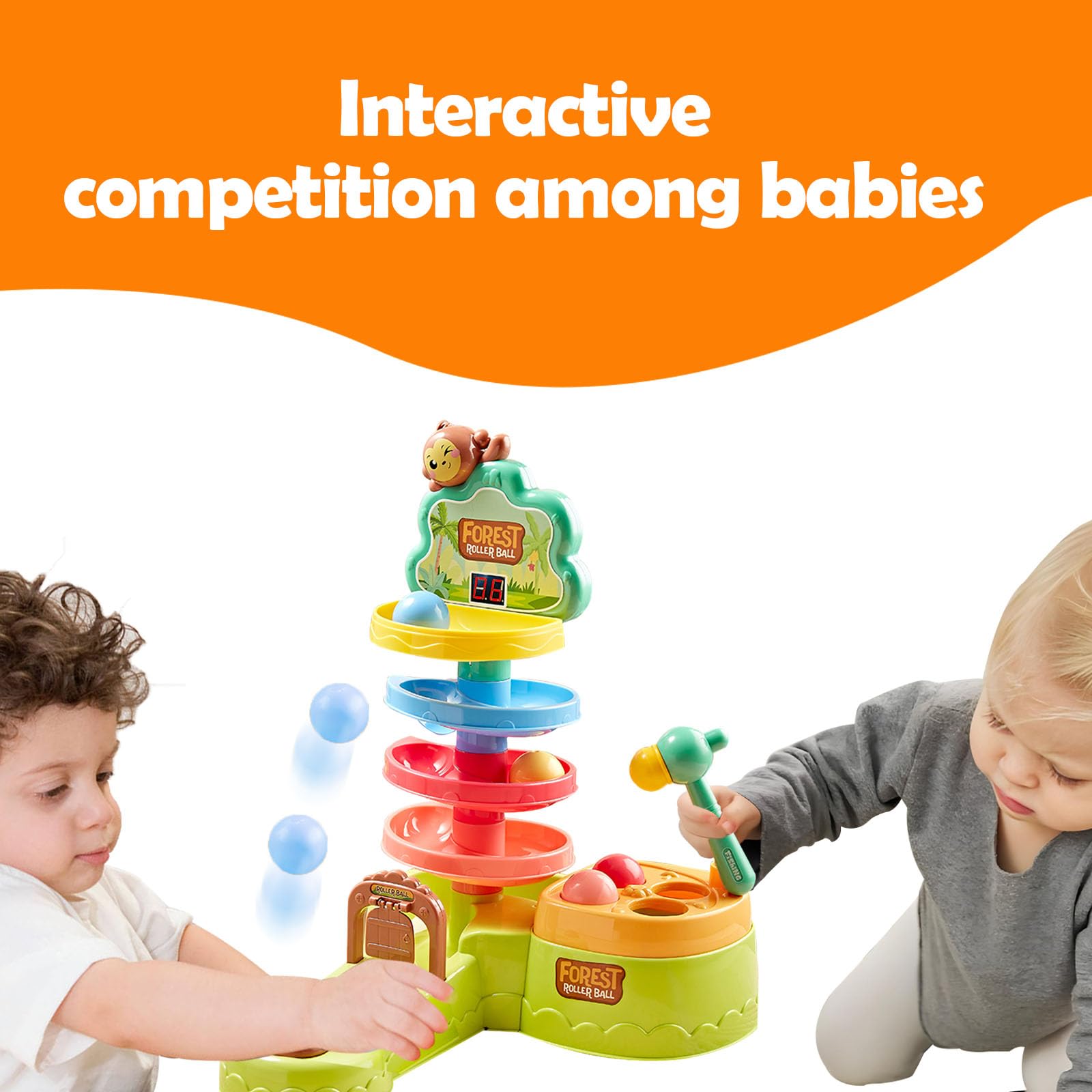 Ponilyer toy in action supports motor skill development and coordination.
