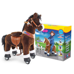 PonyCycle 30-inch ride-on design suits growing kids.