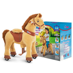 PonyCycle ride-on horse age-friendly design; suitable for toddlers and young kids.