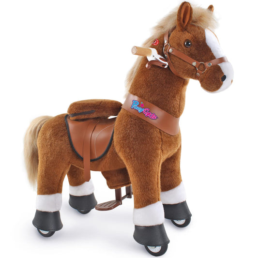 PonyCycle ponycle-ride-on-horse-unicom image shows a toddler enjoying a stable, engaging ride.